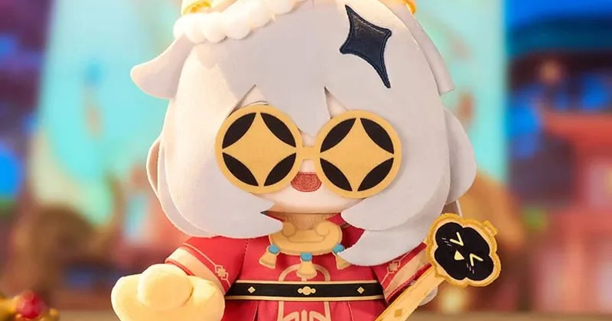 Плюшевая игрушка Паймон «Маленький бог богатства»