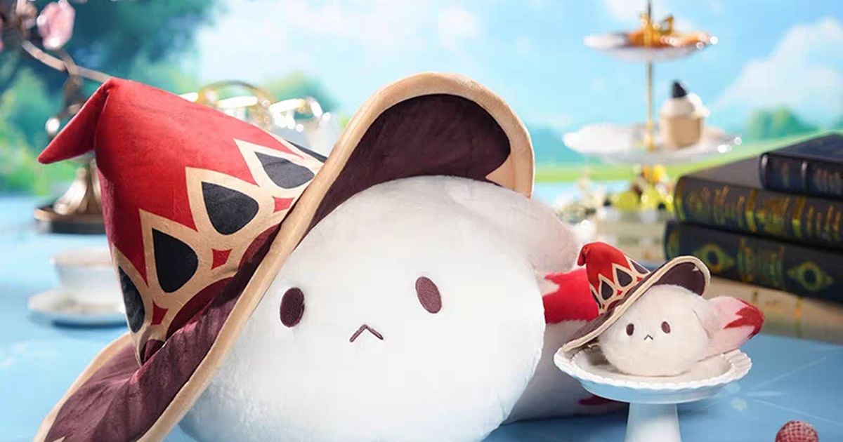 Плюшевая игрушка-подушка в виде додоко "Додоко, компаньон по чаепитию"