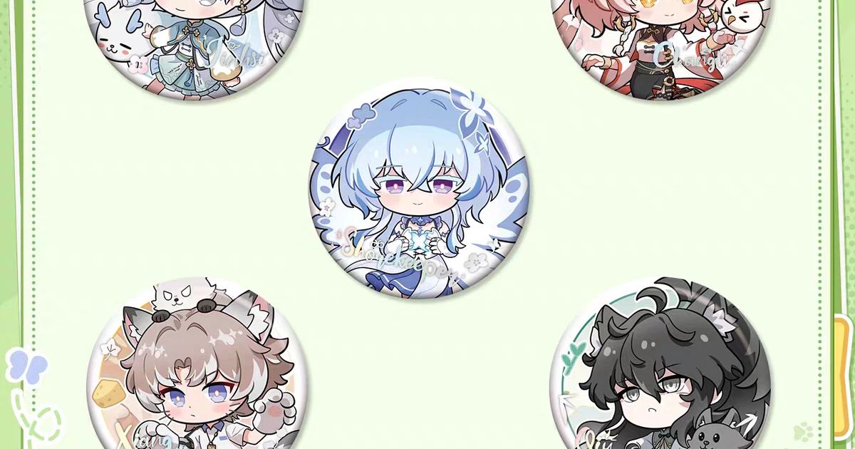 Гача значков "В лесу"