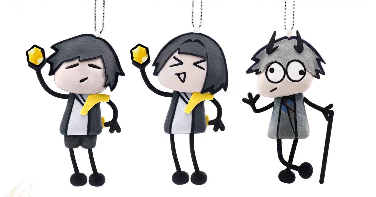 Плюшевый брелок в виде живописи