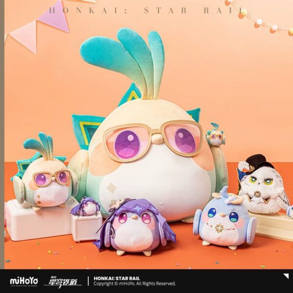 Плюшевые игрушки с птицами-оригами
